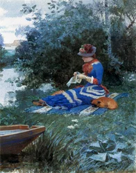 Un après-midi tranquille, 1880