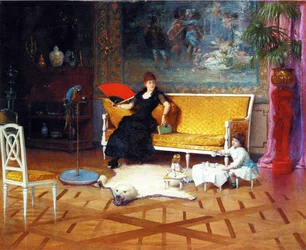 Le goûter des poupées