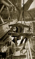 Rivetage Hydraulique sur le Pont du Forth