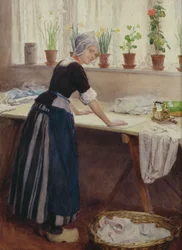 La Blanchisseuse, 1915