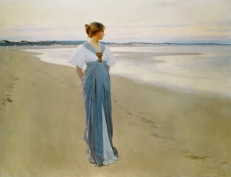 Le bord de mer, 1900