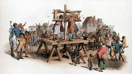 Un pilori, 1805