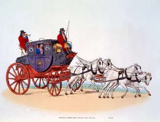 Diligence, Le Worcester et le Royal Mail de Londres, 1808