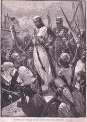 Réception de Richard à son retour du continent en 1194
