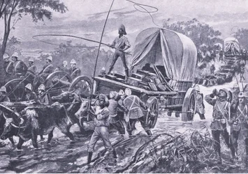 Guerre zouloue : La force de secours d
