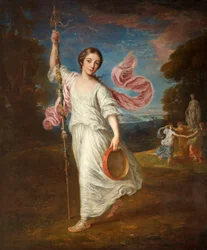 Lady Emily Kerr en Bacchante