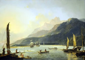 Vue de la baie de Maitavie, [dans l
