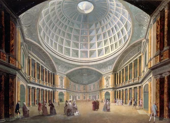 Intérieur du Panthéon, Oxford Road, Londres