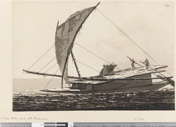 Page 20 Une grande pirogue à voile des îles Amies