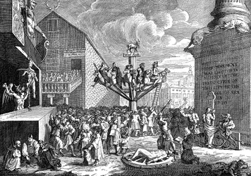 Une satire sur la Compagnie des mers du Sud, 1721