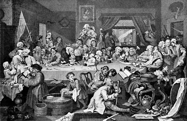 Un divertissement électoral, 1755