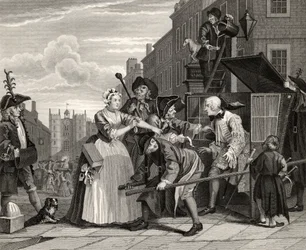Arrêté pour dettes, planche V de 