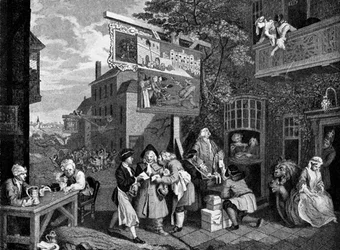 Canvassing for votes, 1757