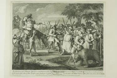 La première aventure de Hudibras, troisième planche de Hudibras