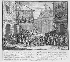 Mascarades et opéras, Burlington Gate, 1724