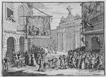 Mascarades et opéras, Burlington Gate, 1724