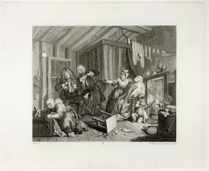 Cinquième planche, tirée de A Harlot