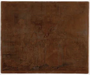 Première planche, tirée de A Harlot