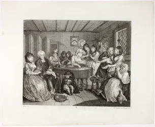 Sixième planche, tirée de A Harlot