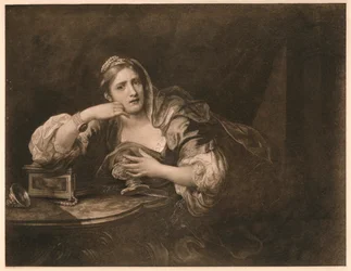 Sigismunda pleurant sur le cœur de Guiscardo, 1759