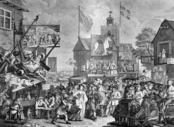 Foire de Southwark, 1733