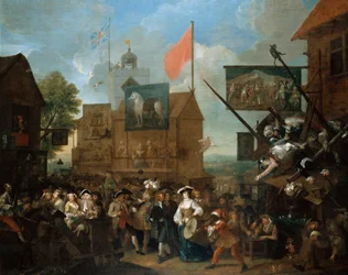 Foire de Southwark, 1733