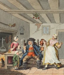 Le retour du fermier, illustration de 