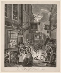 Les Quatre Moments de la Journée : Nuit, 1738