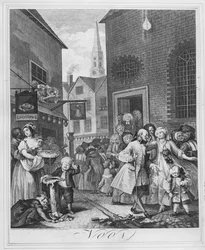 Les Heures de la Journée, Midi, 1738