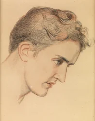 Eugenie Sellers, étude pour 