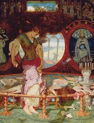 La Dame de Shalott, c.1886-1905