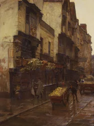 Le berceau de la firme de tabac Wills, Mary-le-Port Street, Bristol, vers 1902