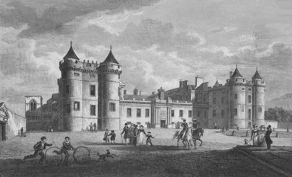 Palais de Holyrood, 1831