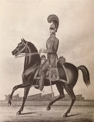 Officiers de la cavalerie légère de l
