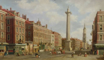 Vue du Monument, vers 1770