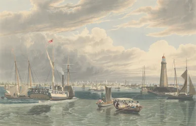 Buffalo, depuis le Lac Érié