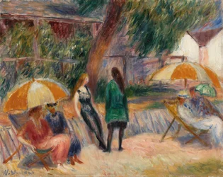 Plage avec figures, Bellport