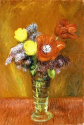 Lilas et tulipes