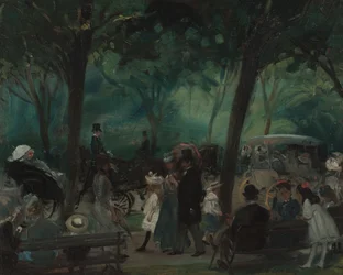 La promenade, Central Park