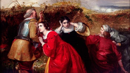 Le combat, scène de la guerre civile anglaise