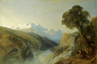 Scène alpine