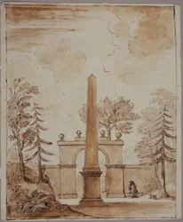 Chiswick, vue de la porte de Burlington Lane, l