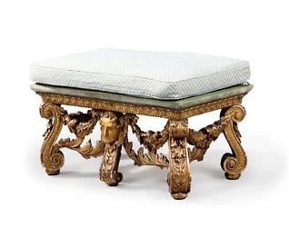 Tabouret George II, vers 1740