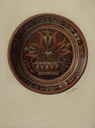 Plat allemand de Pennsylvanie, vers 1937