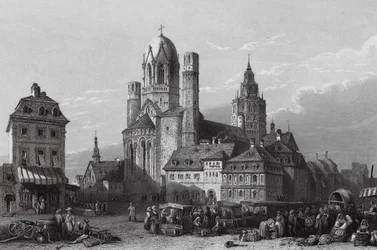 Cathédrale de Mayence, Rhin