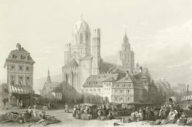 Cathédrale de Mayence, Rhin