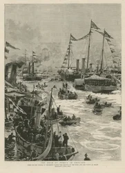 Le Shah de Perse en Angleterre