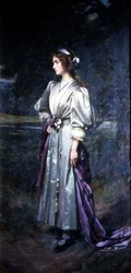 Portrait de Mary Logsdail, la fille de l