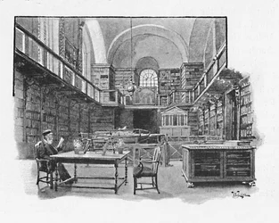 La bibliothèque, Cathédrale Saint-Paul