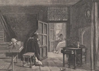 Le retour de la duègne, de Illustrated London News, 19 mai 1860